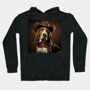 Cowboy Dog - Basset Hound Hoodie